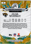 Trevor Lawrence 2025 Resurgence Blue and Orange Spark Card #44