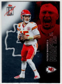 Patrick Mahomes II 2025 Topps Signature Class Round 1 Pick 10 Refractor RC Card #29