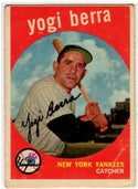 Yogi Berra 1959 Topps Card #180
