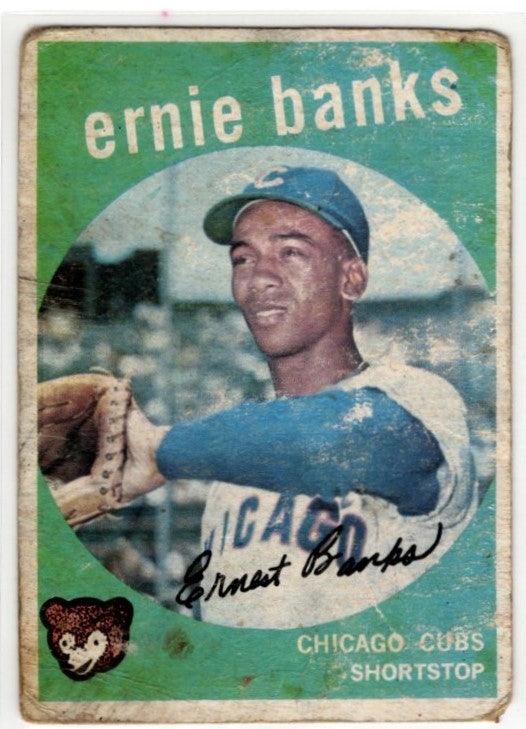 Ernie Banks 1959 Topps Card #350