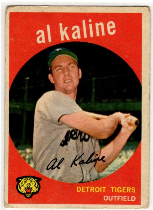 Ai Kaline 1959 Topps Card #360