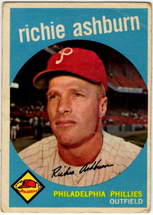 Richie Ashburn 1959 Topps Card #300