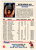 Muhammad Ali 1991 Kayo Boxing the Greatest Holo Card #235