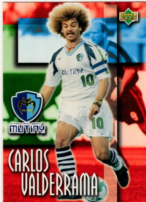 Carlos Valderrama 1997 Upper Deck Bandai Card