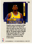 Kobe Bryant 1996-97 Fleer Ultra Encore Rookie Card #266