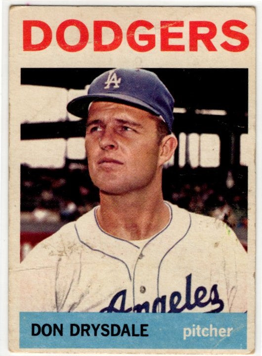 Don Drysdale 1964 Topps Card #120