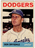 Don Drysdale 1964 Topps Card #120