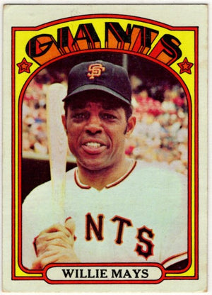 Willie Mays 1972 Topps Card #49