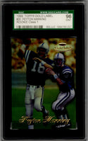 Peyton Manning 1998 Topps Gold Label RC Card #20 Graded SGC 96 Mint