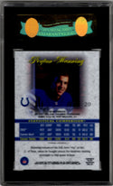 Peyton Manning 1998 Topps Gold Label RC Card #20 Graded SGC 96 Mint