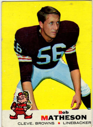 Bob Matheson 1969 Topps Card #27