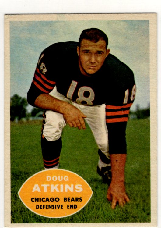 Doug Atkins 1960 Topps Card #20