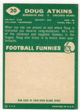 Doug Atkins 1960 Topps Card #20