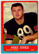 Mike Ditka 1963 Topps Card #62