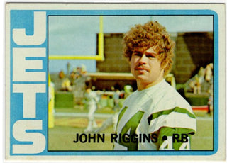 John Riggins 1972 Topps Card #13