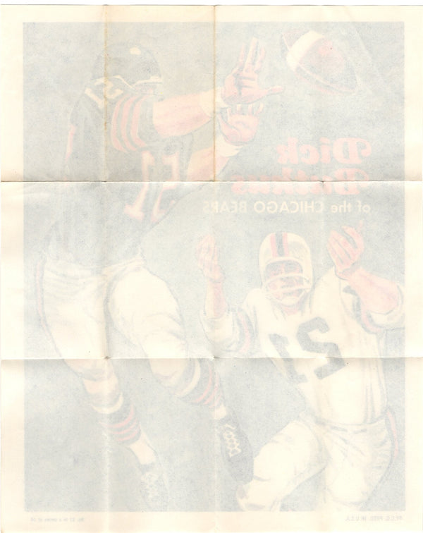 Dick Butkus 1970 10 x 8 Poster #11
