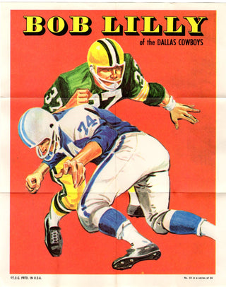 Bob Lilly 1970 10 x 8 Poster #19