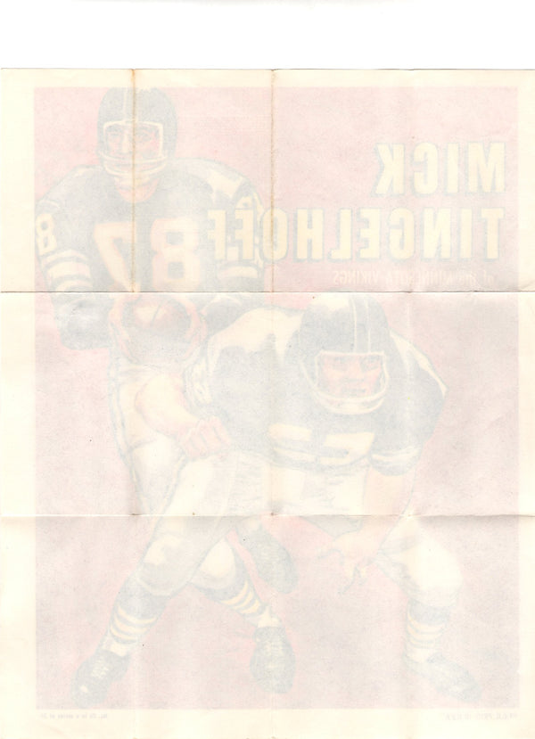 Mick Tinglehoff 1970 10 x 8 Poster #20