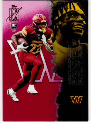 Jacory Croskey Merritt 2025 Topps Signature Class Round 7 Pick 29 Magenta RC Card #235 082/250