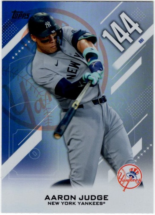 Aaron Judge 2026 Topps Series 2 Crooked Numbers Card #CN-10