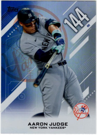 Aaron Judge 2026 Topps Series 2 Crooked Numbers Card #CN-10