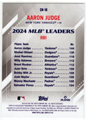 Aaron Judge 2026 Topps Series 2 Crooked Numbers Card #CN-10