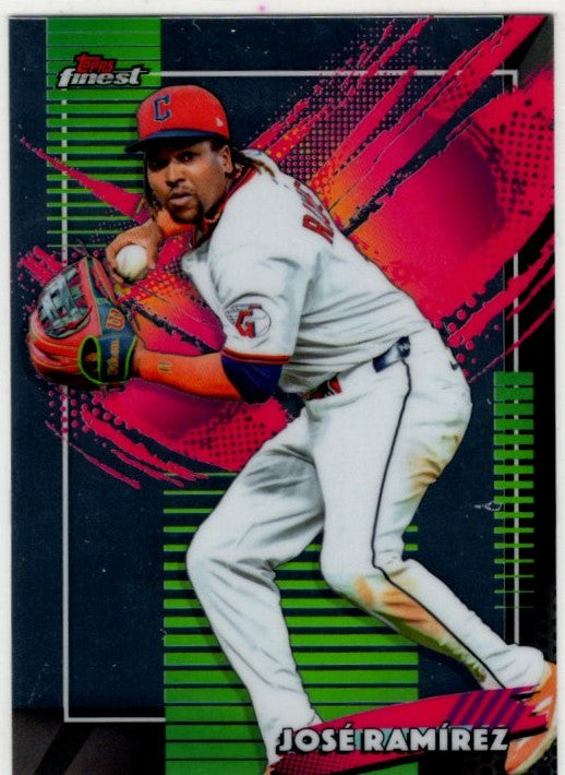 Jose Ramirez 2026 Topps Finest Performance Rare Card #239