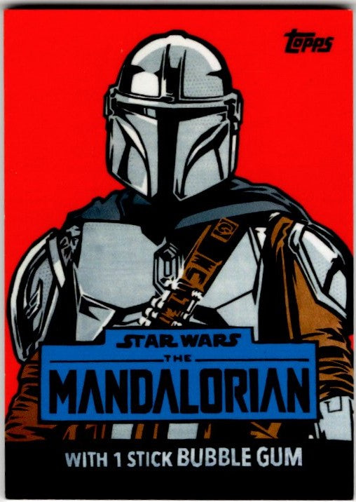 The Mandalorian 2022 Topps Star Wars May the 4th Wrapper Art #6