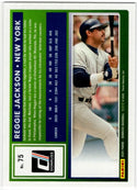 Reggie Jackson 2025 Panini Donruss Blue & Red Card #75