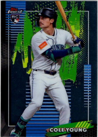 Cole Young 2026 Topps Finest Performance Common RC Card #57