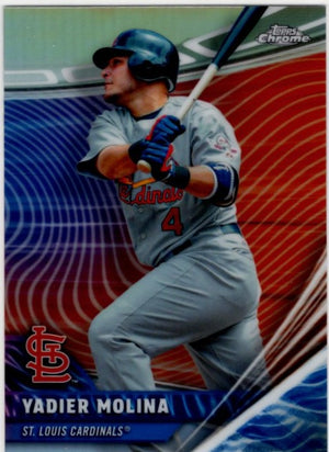 Yadier Molina 2026 Topps Chrome Rivals Card #RVA-7