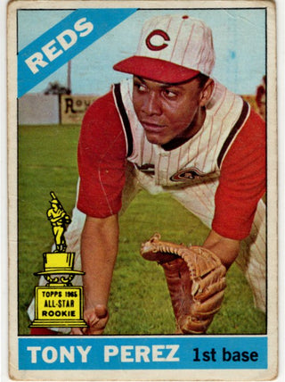 Tony Perez 1969 Topps Card Rookie Cup #72