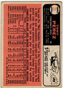 Tony Perez 1969 Topps Card Rookie Cup #72