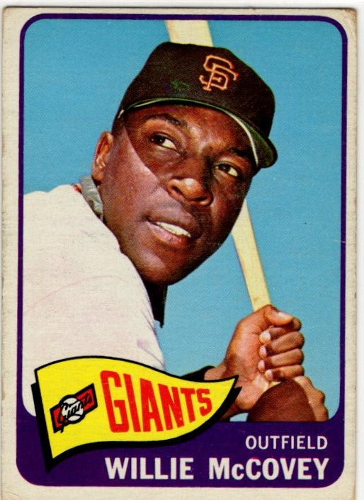 Willie McCovey 1965 Topps Card #176