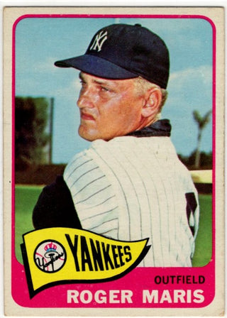 Roger Maris 1965 Topps Baseball Card #155