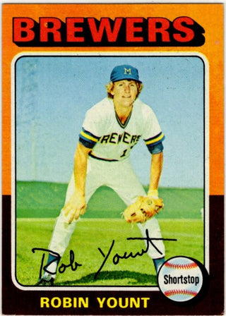 Robin Yount 1975 Topps Card #223