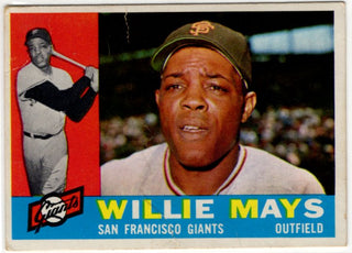 Willie Mays 1960 Topps Card #200