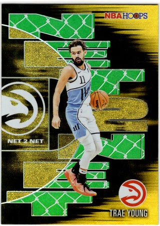 Trae Young 2026-25 Topps NBA Hoops Net to Net Foil Card #NTN-30