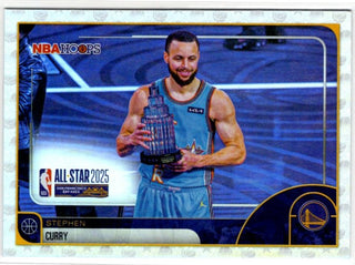Stephen Curry 2025-26 Topps NBA Hoops All Star 2025 Holo Foil Card #275