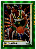 Gary Payton 2025-26 Panini Donruss Green Laser Foil Card #164