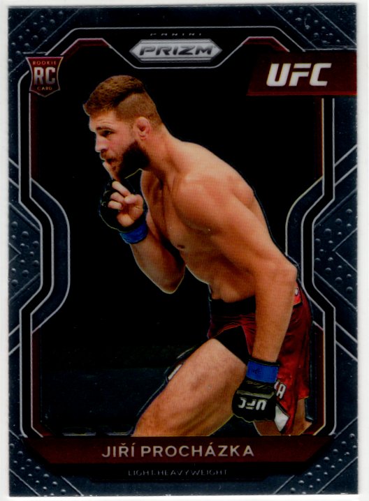 Jiri Prochazka 2021 Panini Prizm UFC RC Card #84