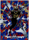 Devin Neal 2025 Topps Resurgence Blue & Orange Spark RC Card #164