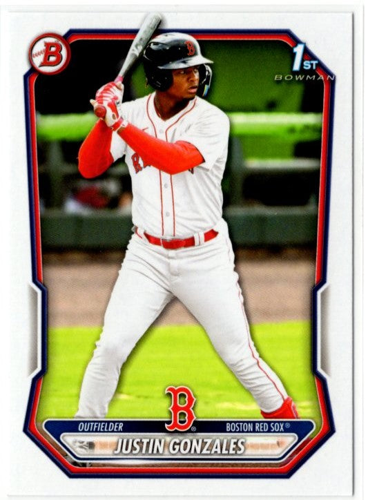Justin Gonzales 2026 Bowman Prospect Card #BP-141