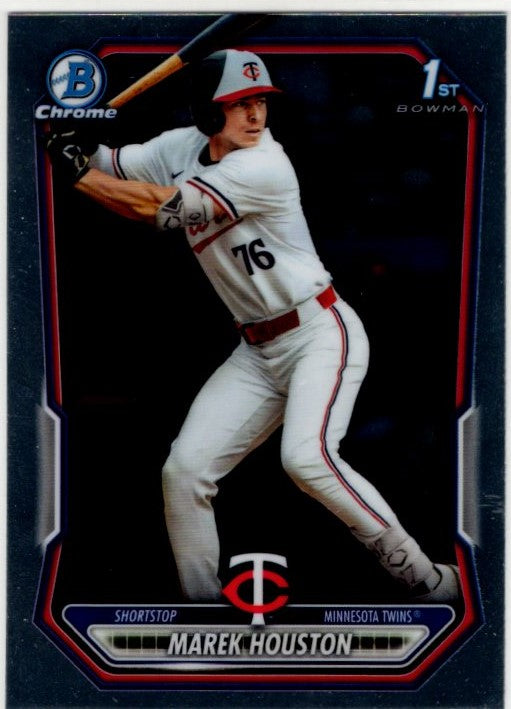 Mark Houston 2026 Bowman Chrome 1st Bowman Card #BCP-16