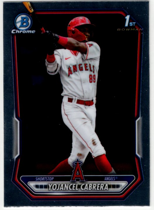 Yojancel Cabrera 2026 Bowman Chrome 1st Bowman Prospect Card #BCP-3
