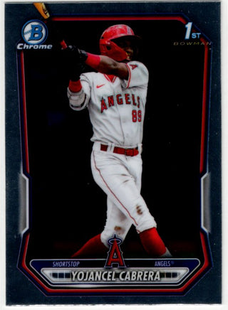 Yojancel Cabrera 2026 Bowman Chrome 1st Bowman Prospect Card #BCP-3