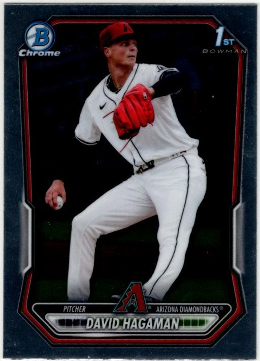 David Hagaman 2026 Bowman Chrome 1st Bowman Prospect Card #BCP-84