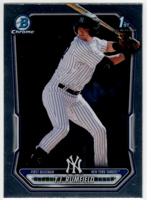 T.J. Rumfield 2026 Bowman Chrome 1st Bowman Prospect Card #BCP-134