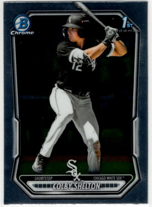 Colby Shelton 2026 Bowman Chrome 1st Bowman Prospect Card #BCP-144