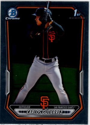 Carlos Gutierrez 2026 Bowman Chrome Prospect Card #BCP-14